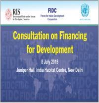 Banner-consultation on financing for development